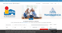 Desktop Screenshot of alfareinavictoria.com